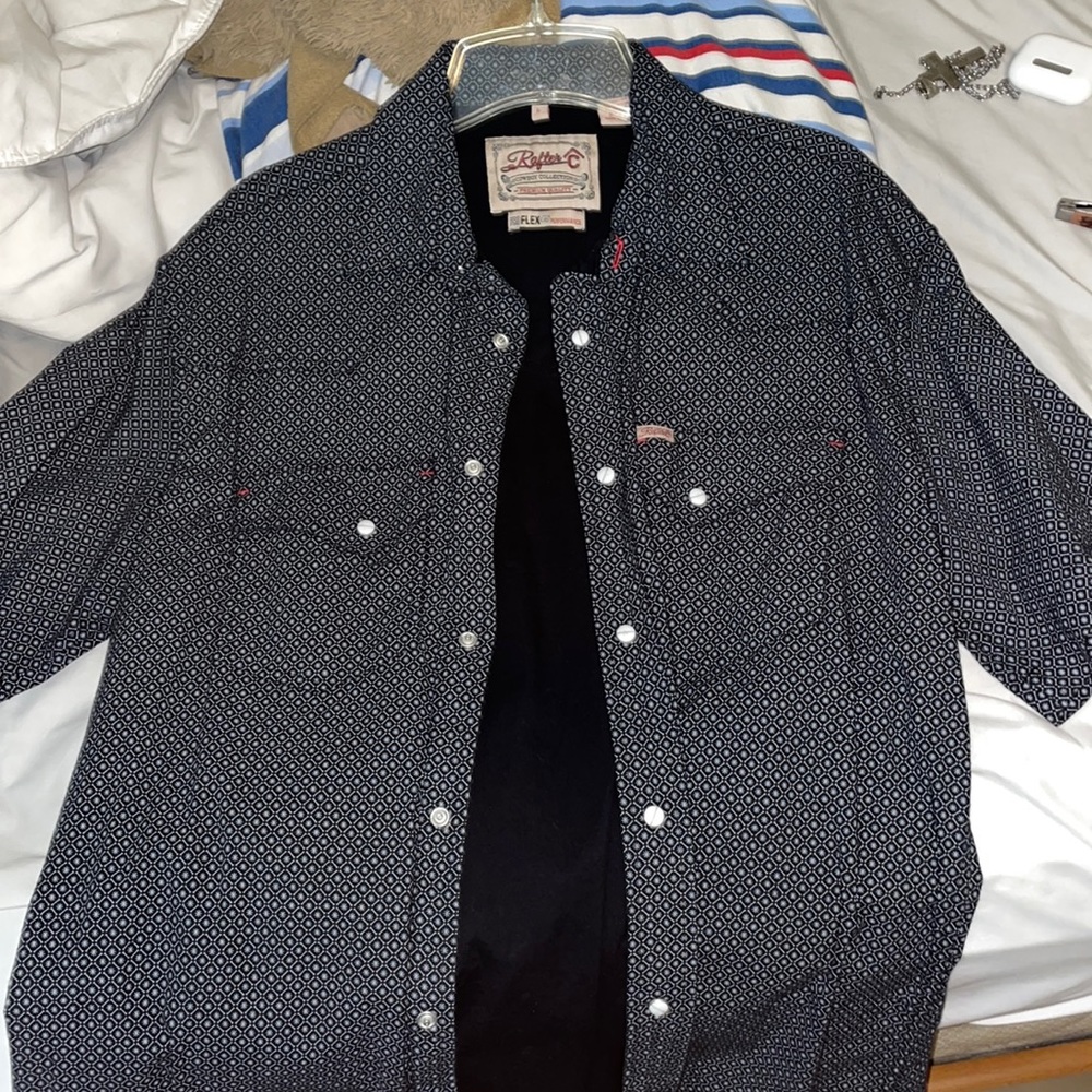 Rafter c pearl snap short sleeve